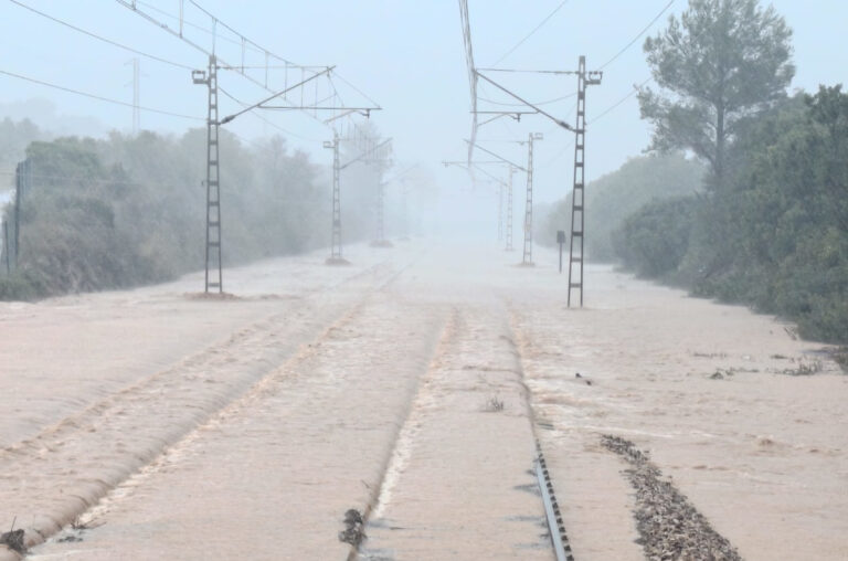 Renfe suspèn la circulació de trens entre Ulldecona i l’Aldea fins a les 11 del matí d’aquest dilluns