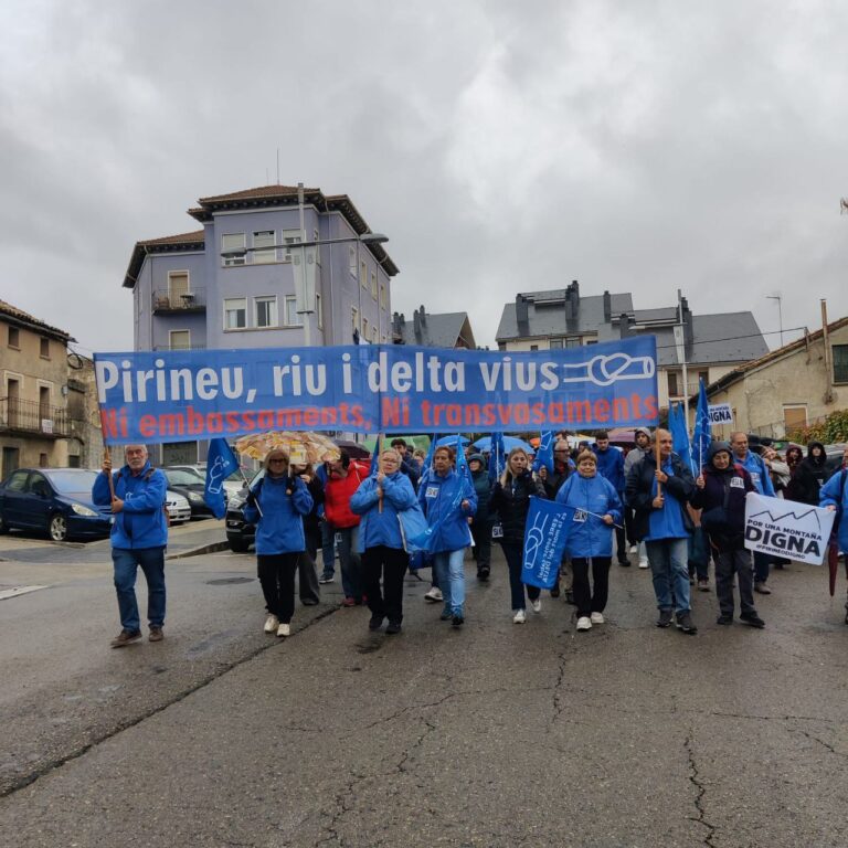 La PDE reclama des de Jaca compromís als partits ebrencs per contribuir a aturar l’embassament de Yesa