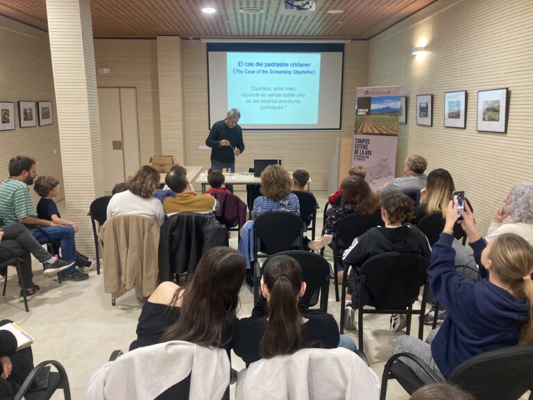La seu Gandesa-Terra Alta del Campus Extens de la URV celebra la Setmana de la Ciència