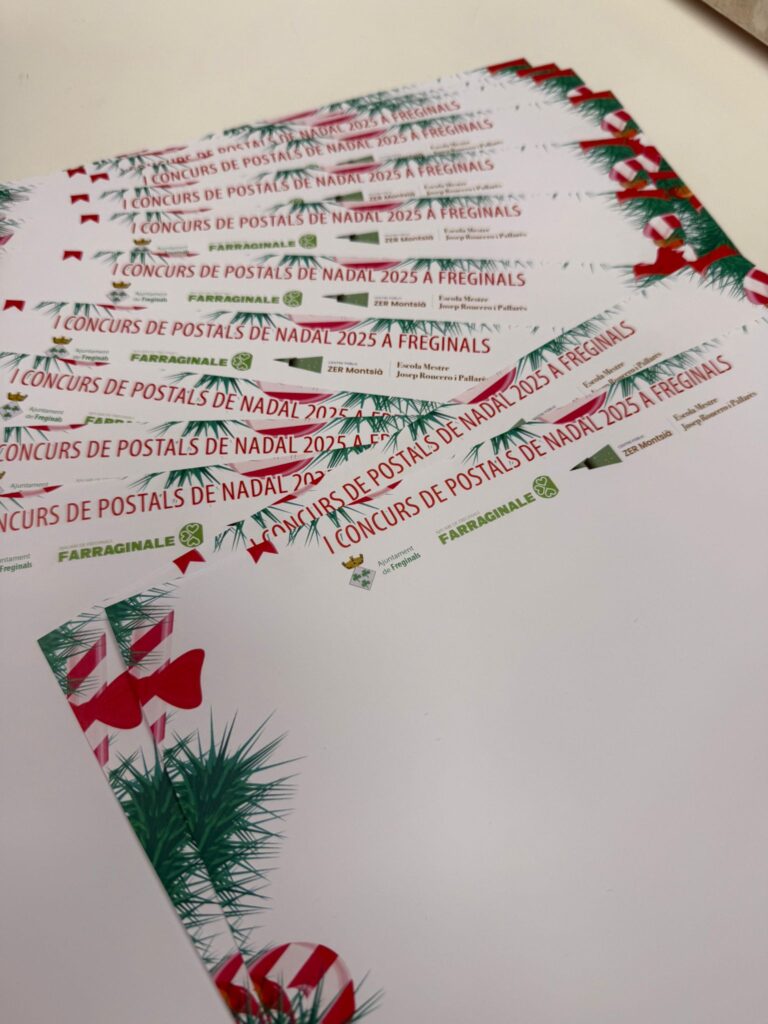 Primer Concurs de Postals de Nadal a Freginals