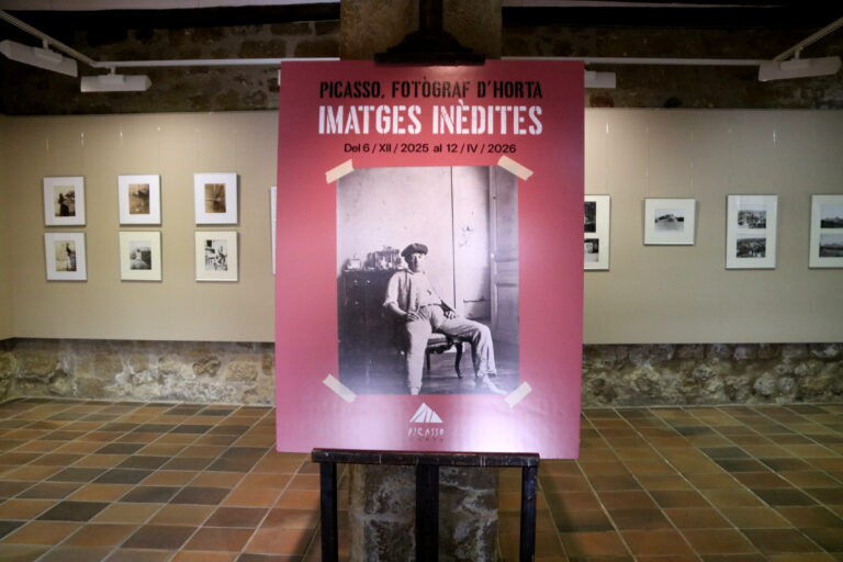 El Centre Picasso d’Orta exposa dinou fotografies inèdites fetes pel pintor durant l’estada en què va gestar el cubisme (vídeo)