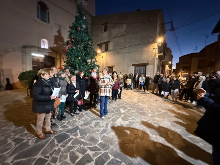 Freginals dona inici a les festes de Nadal amb un èxit rotund del primer Mercat de Nadal i un emotiu encès de llums