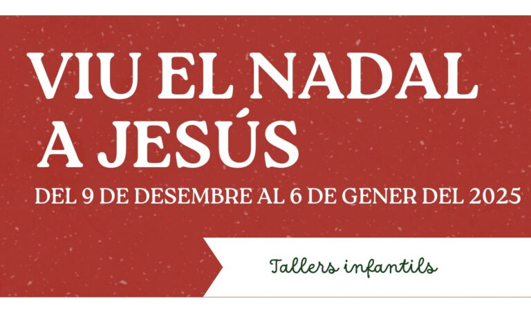Jesús estén les activitats nadalenques a tot el mes de desembre