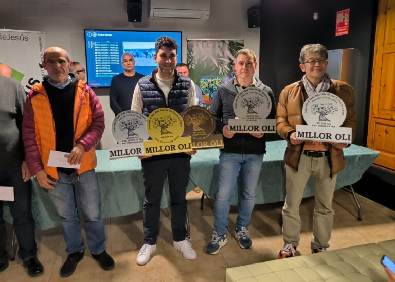 L’Aureum de la Cooperativa Soldebre escollit millor oli del 42è Concurs al Tast de la Fira de l’Oli de Jesús