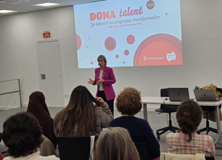 Arrenca la tercera edició de DONA Talent, el programa de formació i acompanyament per a emprenedores de la Diputació de Tarragona