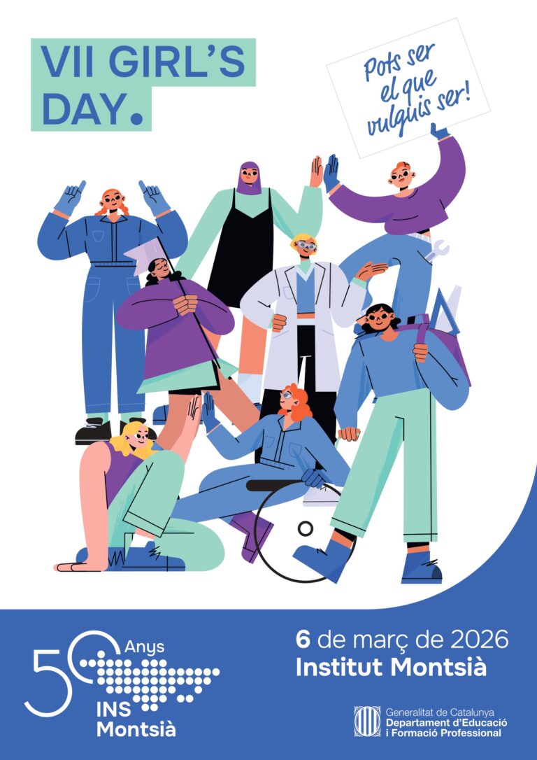 Divendres per poder ser el que vulguis ser a l’Institut Montsià amb el VII Girl’s Day