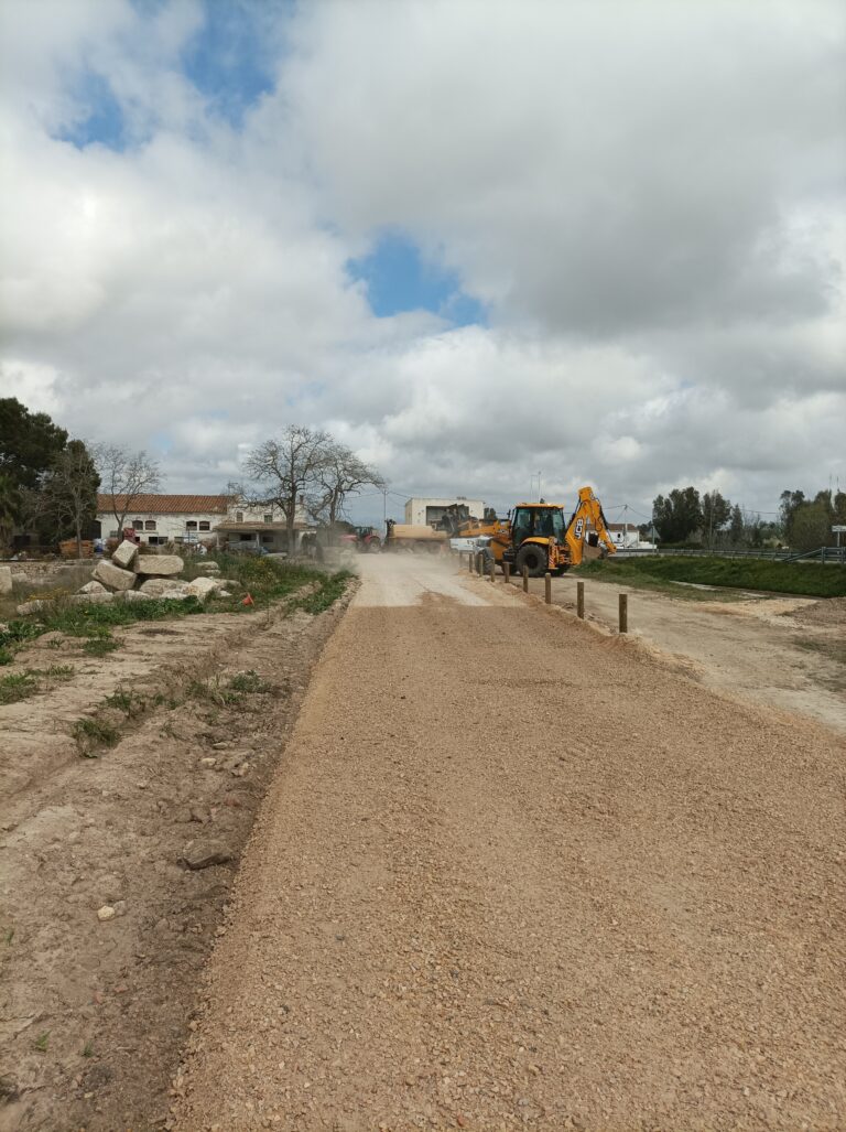 La Diputació avança a bon ritme per inaugurar el tram de Via Verda entre Roquetes i la Ràpita el 18 d’abril
