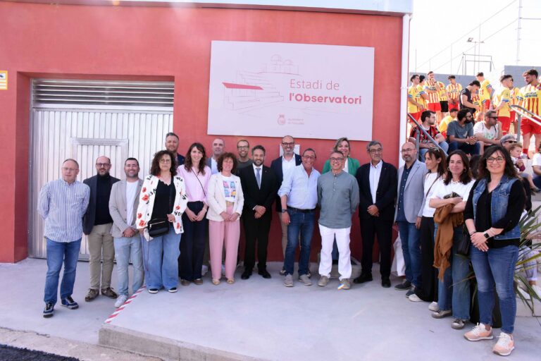 Roquetes inaugura l’Estadi de l’Observatori, després d’una reforma integral d’1,2M€