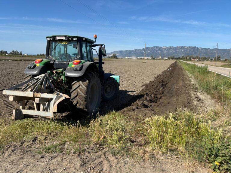La Diputació inicia les obres de condicionament de la nova carretera entre la Ràpita i Poble Nou del Delta