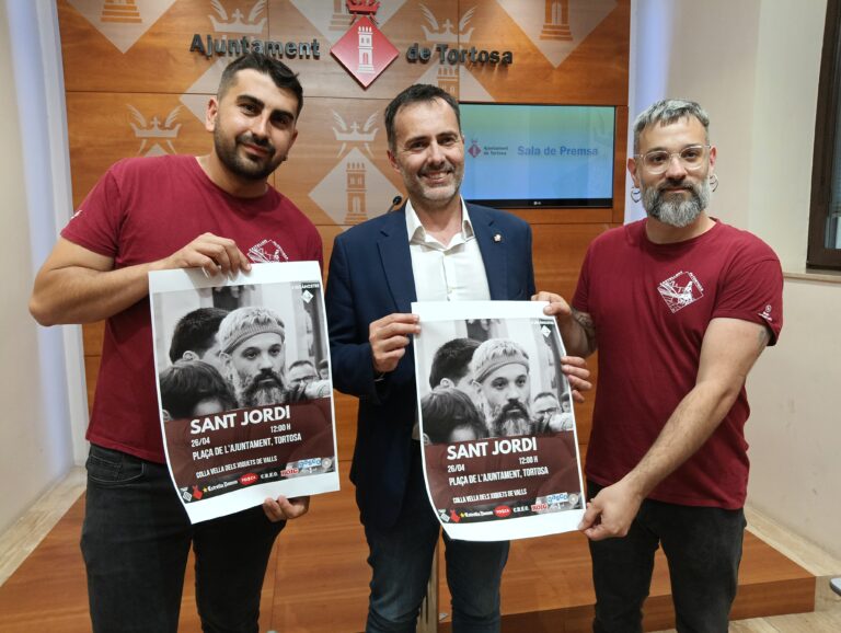 Tortosa farà pinya aquest Sant Jordi
