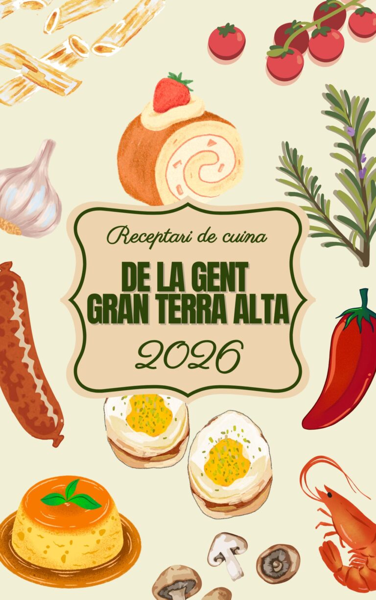 El Consell Comarcal de la Terra Alta edita un receptari amb plats típics de la comarca