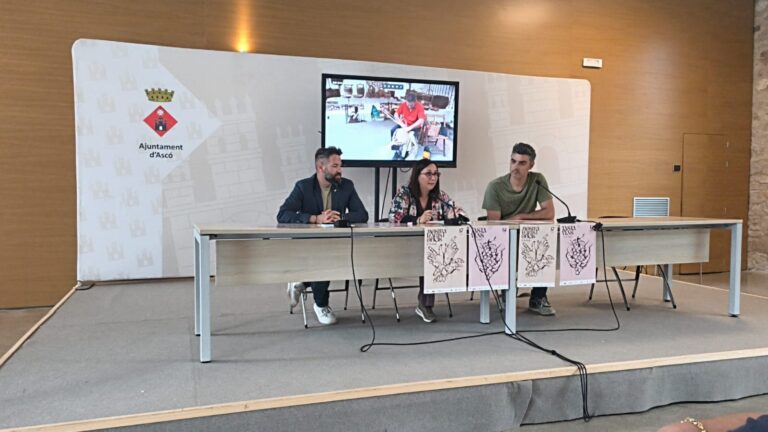 Ascó acollirà aquest cap de setmana la XVII Mostra d’Arts i Oficis i el XII Tastavins