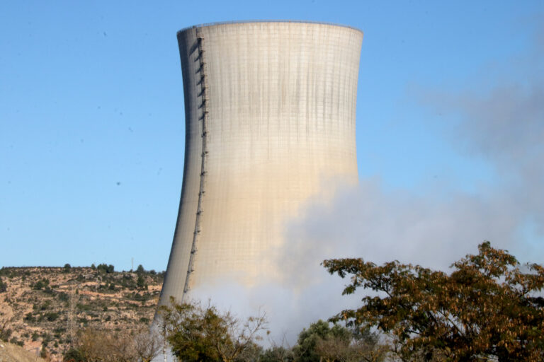 Exercici de control de radiacions a la central nuclear d’Ascó