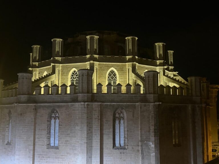 La coberta de l’absis de la Catedral de Tortosa s’obre al públic amb una visita nocturna per la Festa del Renaixement