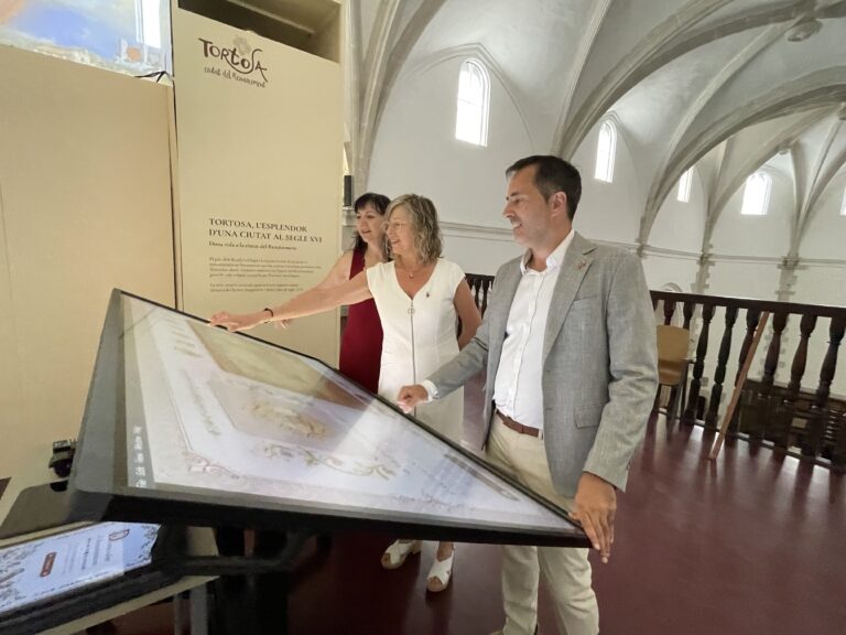 Tortosa estrena Renaixement Interactiu, una experiència audiovisual i interactiva per divulgar el patrimoni