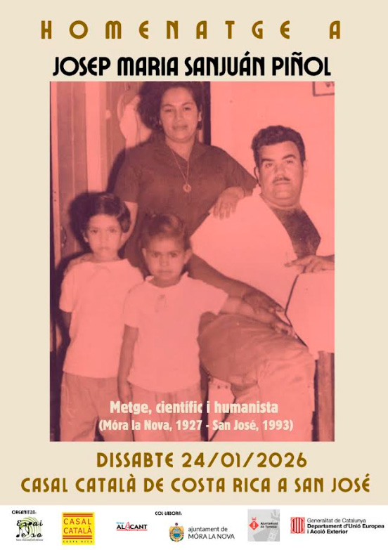 Espai de So homenatja al morenc Josep-Maria Sanjuan Piñol a Costa Rica